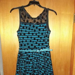 Knit Works Size 14 Girls SleeveLess Dress
